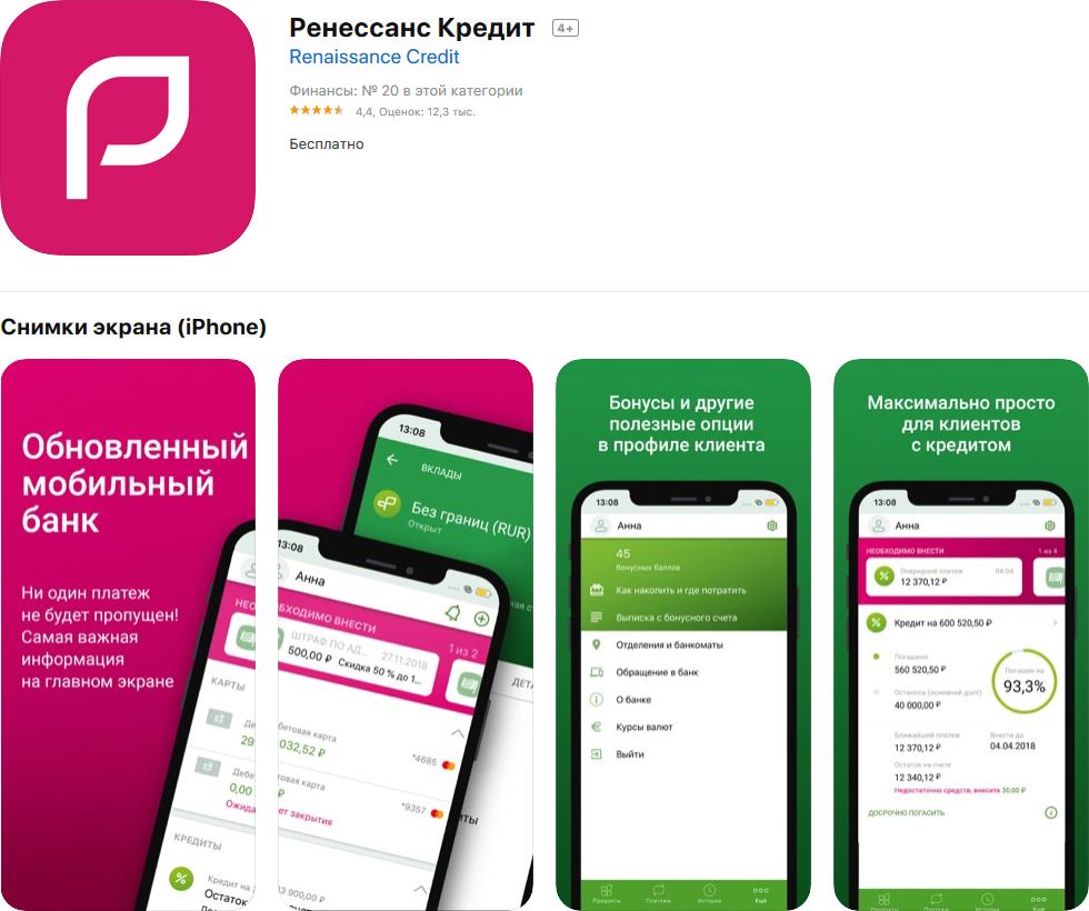 Ренессанс телефон горячей